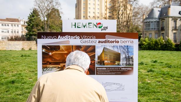 El PP acusa al PNV de apropiarse del proyecto del auditorio de Vitoria para sumar votos: «Poca vergüenza tienen»