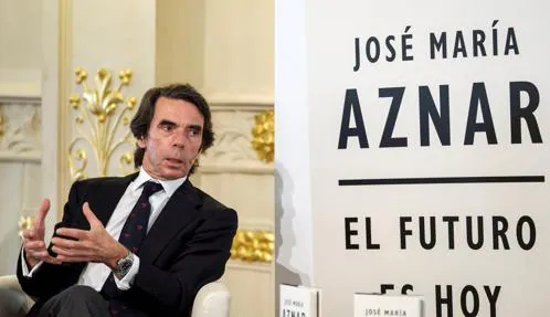 Imagen de José María Aznar tomada el pasado 22 de marzo en Las Palmas