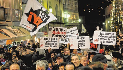 Manifestación del pasado 28 de diciembre convocada por ¡Soria Ya!