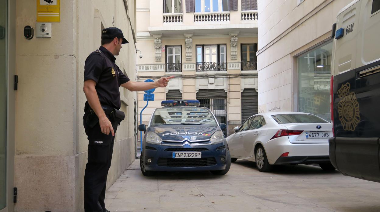 Agentes de la Policía Nacional, en una imagen de archivo