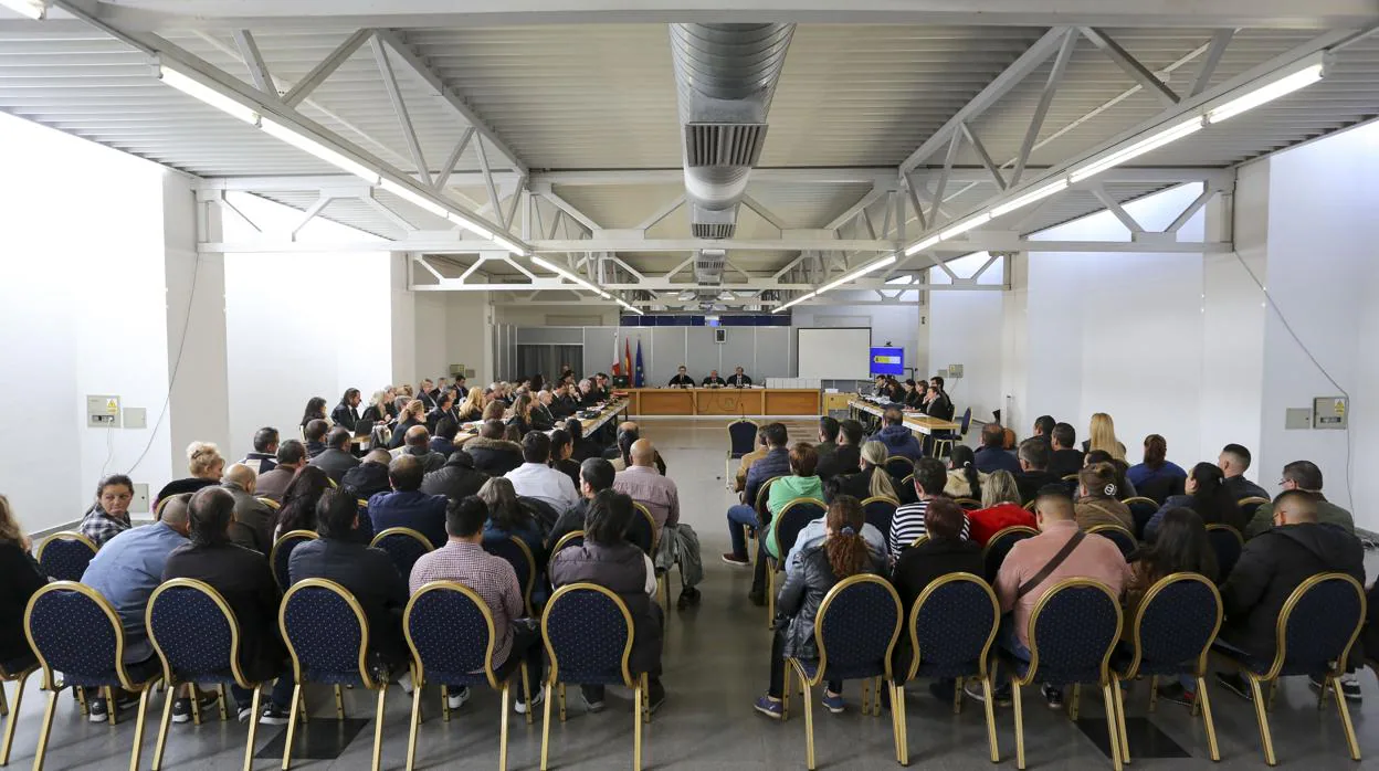 El juicio del «caso multiestafas» celebrado en la Feria de Valladolid por el elevado número de acusados