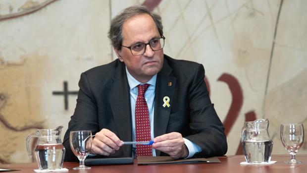 El gobierno de Quim Torra reta a la oposición en Cataluña a presentar una moción de censura