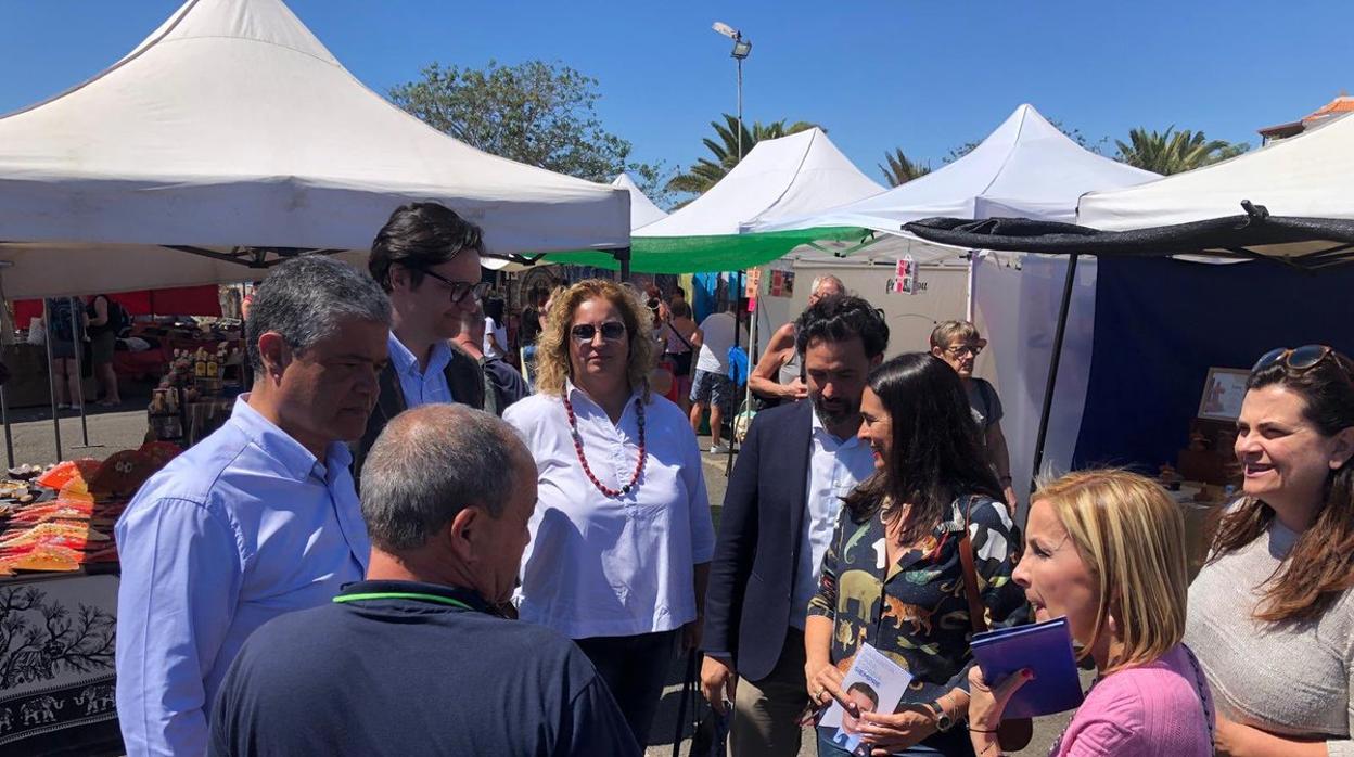 Acto del PP en Gran Canaria en Mogán sin Marco Aurelio Pérez, candidato al Cabildo