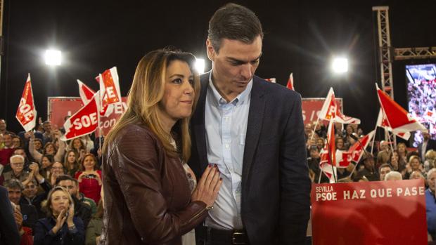 Sánchez pide el voto en Andalucía y promete una «lucha implacable» contra la corrupción