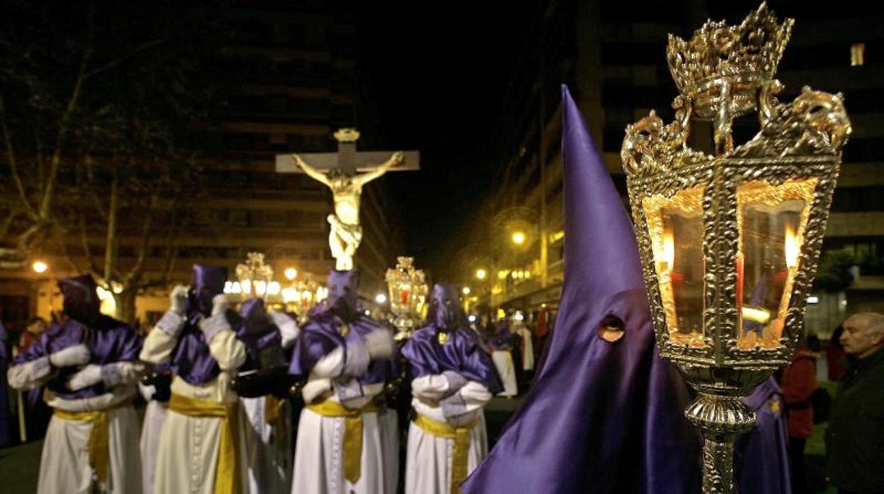 Procesión de Semana Santa en Valladolid