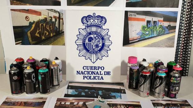Detenidos 21 grafiteros por pintar la estación de Renfe de Guadalajara