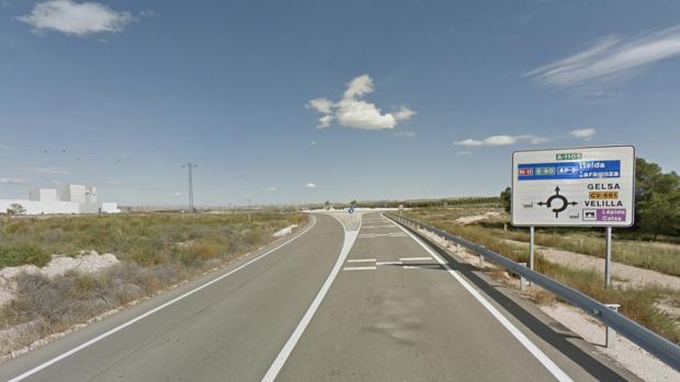 Un ciclista de 89 años muere al chocar con un coche en Gelsa (Zaragoza)