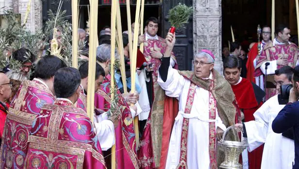 La bendición de las palmas y «La Borriquita» llenan el Domingo de Ramos