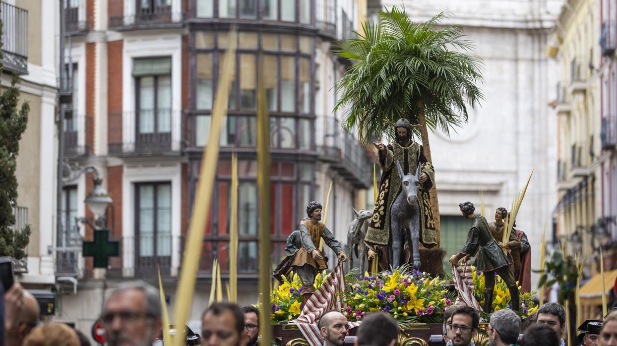 Procesión del Domingo de Ramos en Valladolid