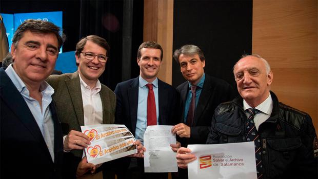 Salvar el Archivo alerta de un «nuevo expolio si gana Sánchez»