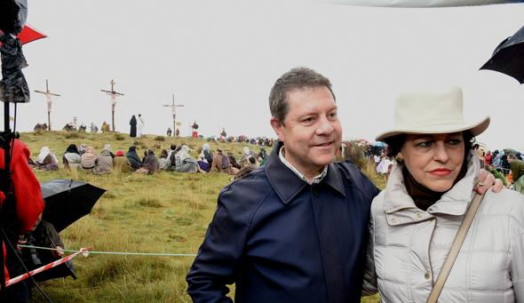 García-Page, Pasión Viviente en Hiendelaencina