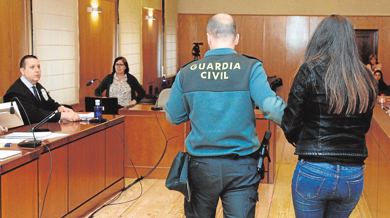 La madre de la niña Sara delaró ayer en el juicio celebrado en Valladolid