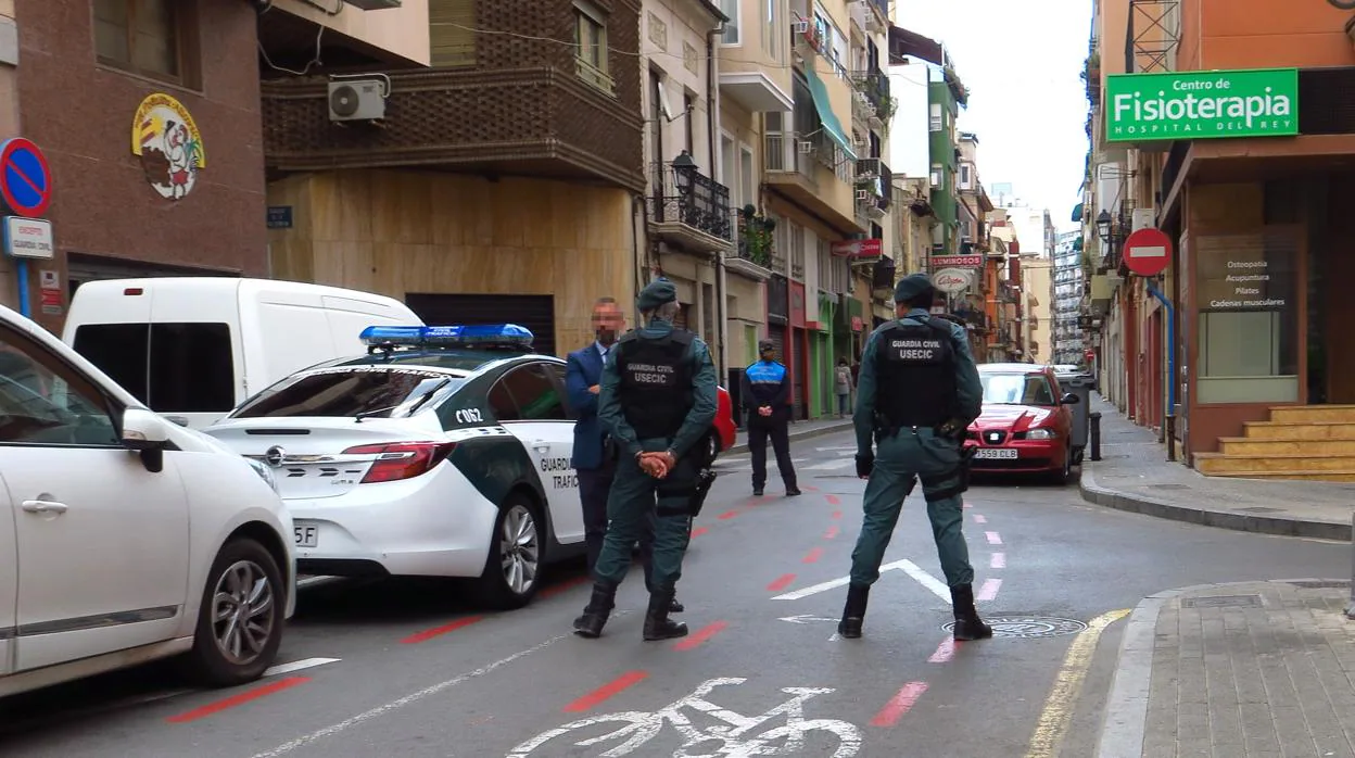Imagen de archivo de la Guardia Civil en Alicante