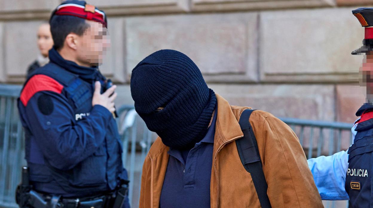 Joaquín Benítez, el lunes ante la Audiencia de Barcelona tras dictarse la sentencia por abusos