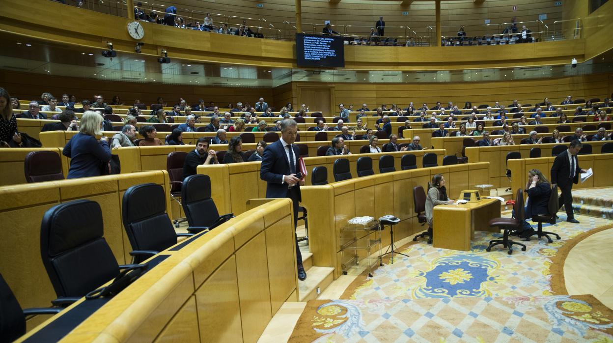 Pleno en el Senado, en una imagen de archivo