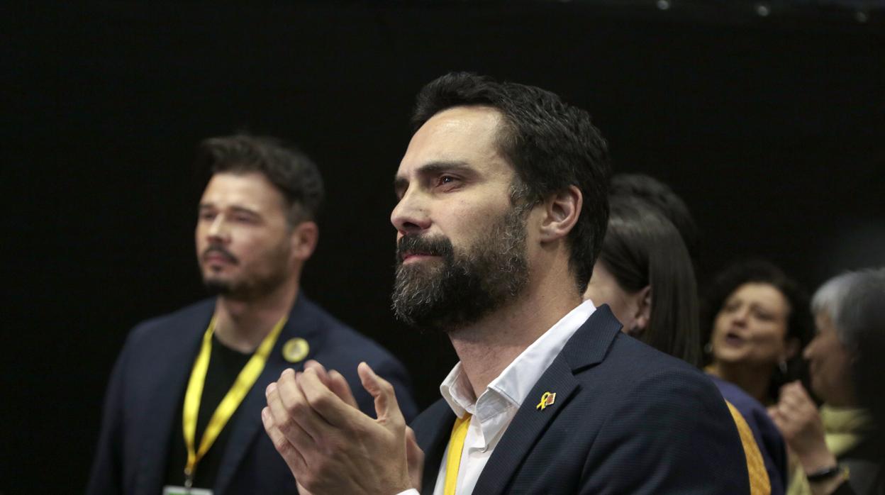 El presidente del Parlament, Roger Torrent