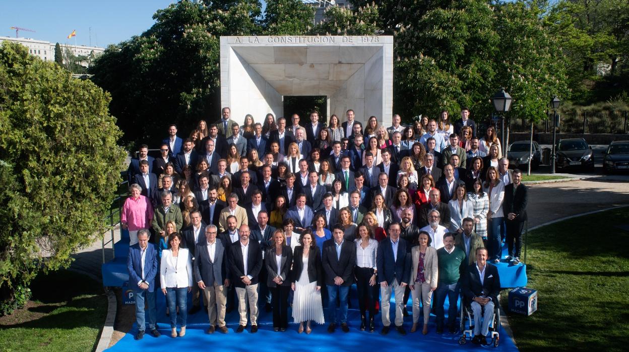 Foto de familia del PP