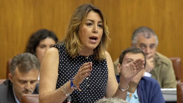 Susana Díaz aprovecha el 28-A para arremeter contra Moreno