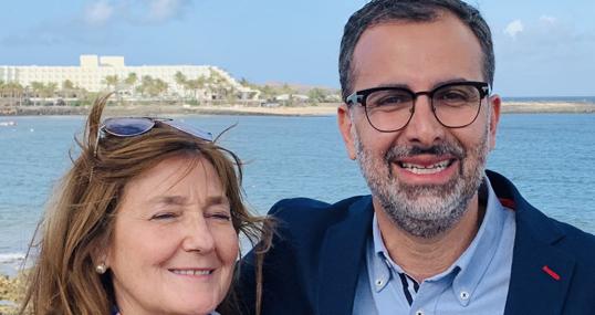 Carmen Pellón y Mariano Cejas