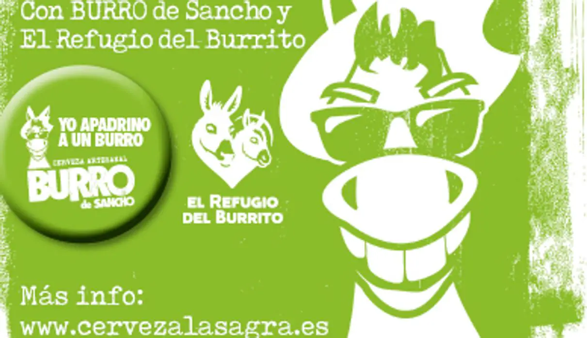 El dinero recaudado se destinará a la ONG «El Refugio del Burrito»