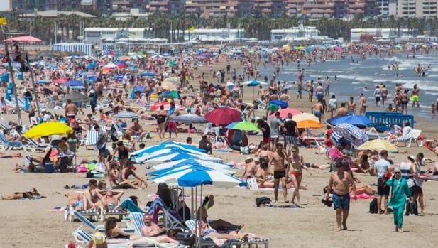 El tiempo en Valencia: el poniente trae este miércoles la primera ola de calor de 2019