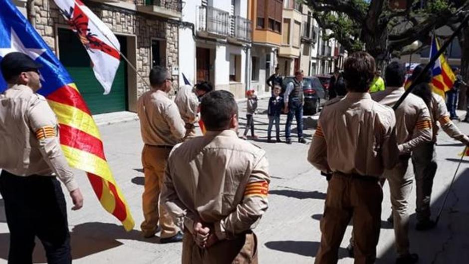 La extrema derecha independentista emerge en Cataluña