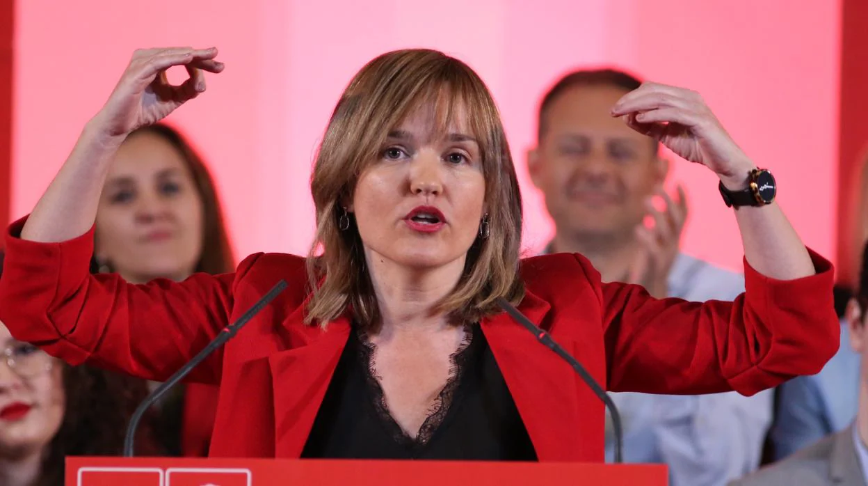 Pilar Alegría, cabeza de lista del PSOE en Zaragoza, podría ser alcaldesa con el apoyo de Podemos, ZEC y la Chunta, según el sondeo del CIS