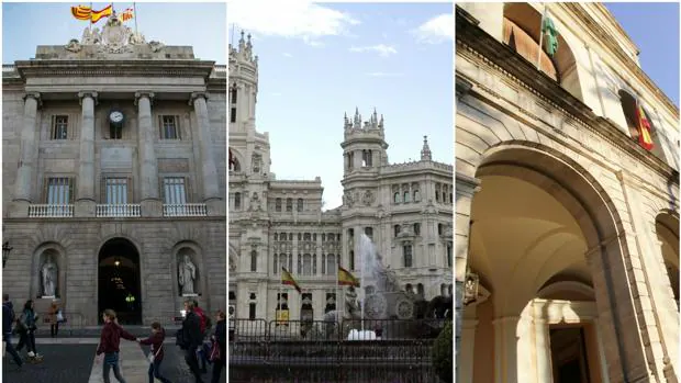Así quedarían los principales ayuntamientos de España según el CIS