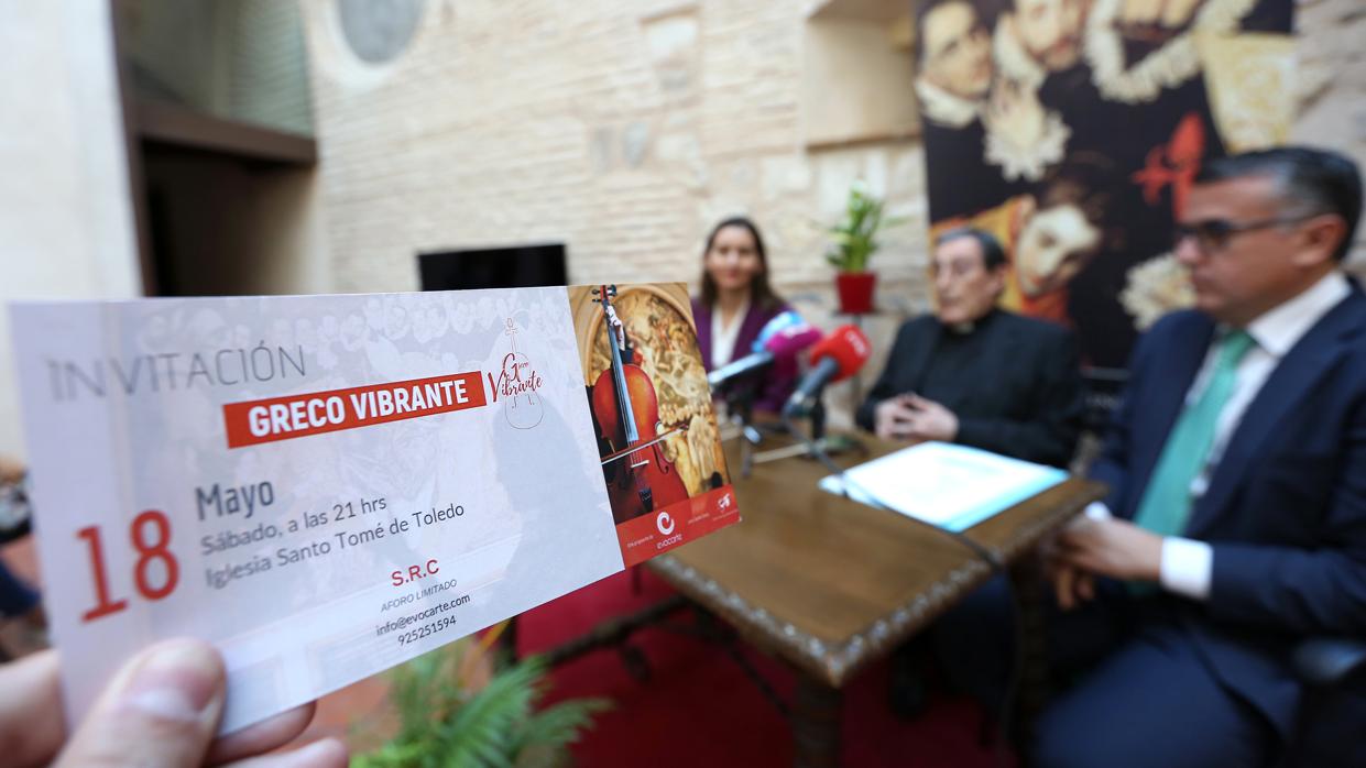 La primera función de «Greco Vibrante» será este sábado 18 de mayo