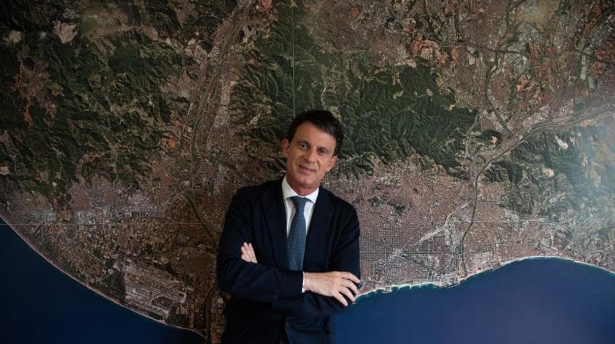 Valls se presenta con la plataforma Barcelona pel Canvi-Ciutadans