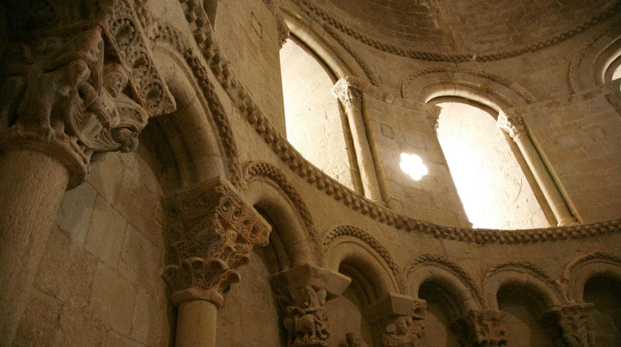 Interior del castillo de Loarre (Huesca)