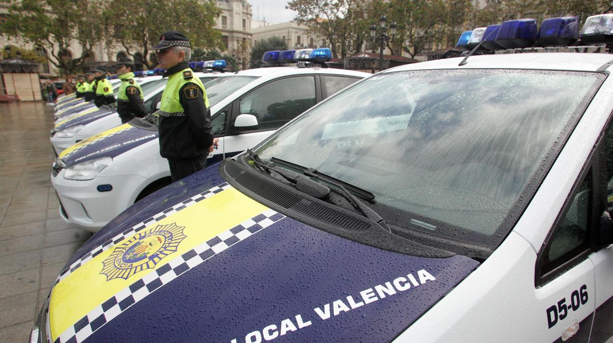 Imagen de archivo de la Policía Local de Valencia