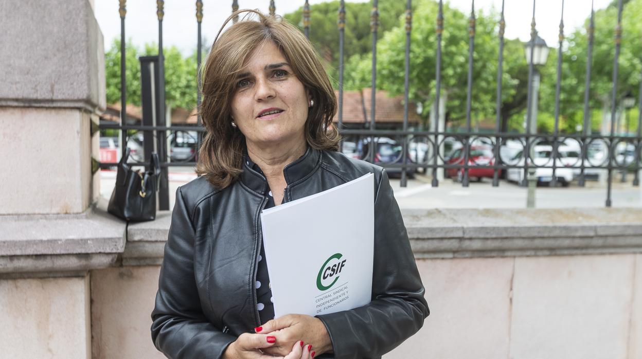 La secretaria de Acción Sindical de Csif Raquel Fernández