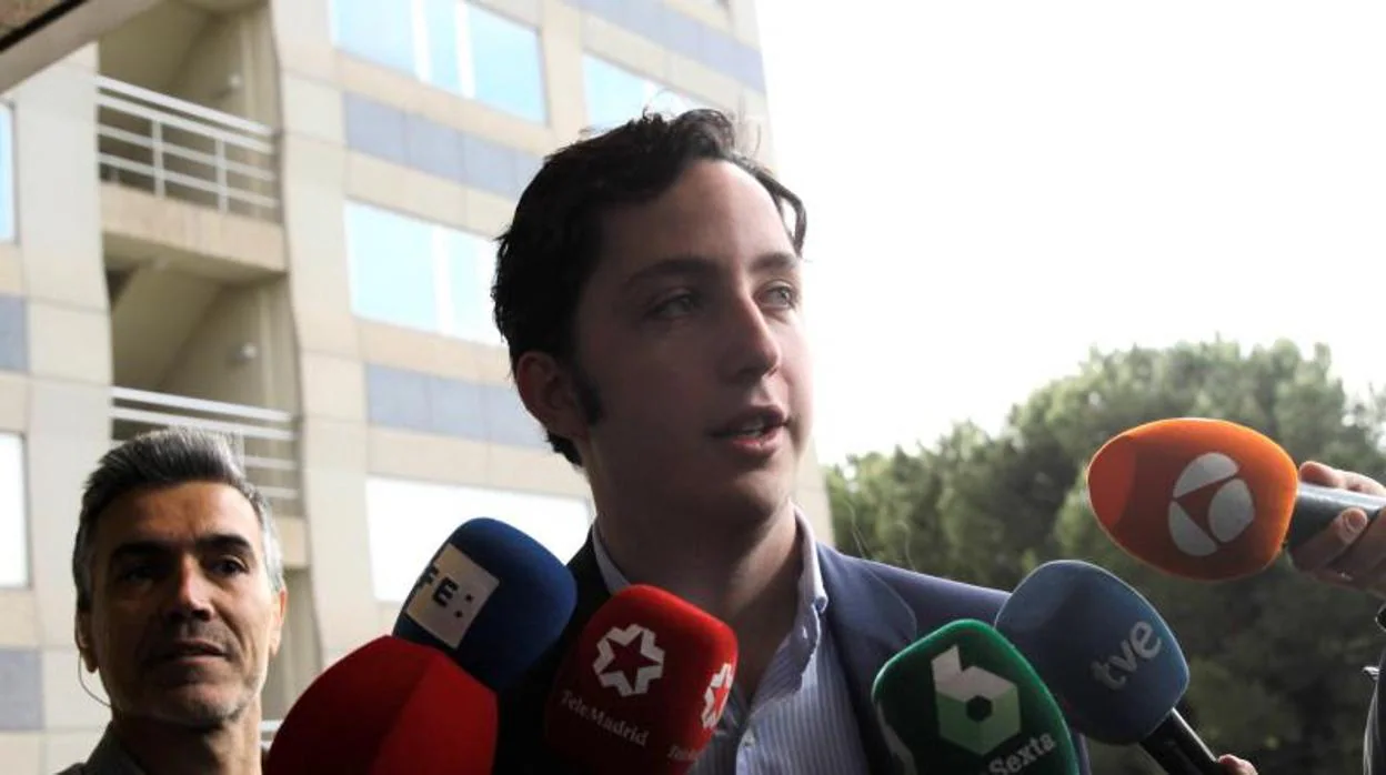 El Pequeño Nicolás a su llegada a la Audiencia Provincial de Madrid