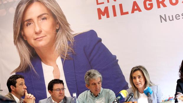 Milagros Tolón: «Pido el voto para que esta ciudad no se pare como Andalucía»