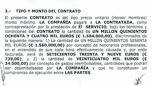 Morodo cobraba a PDVSA 739 euros por cada hora de trabajo ficticio de un despacho sin empleados