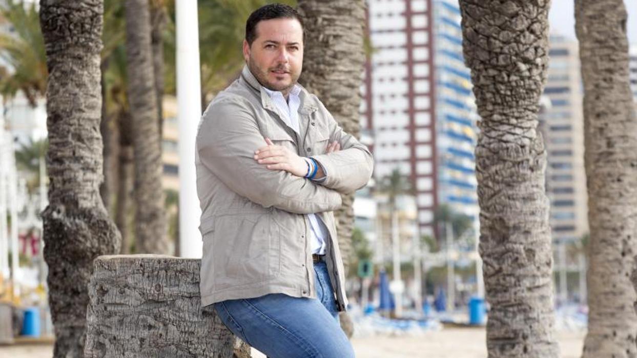 El diputado nacional Agustín Almodóbar, en Benidorm