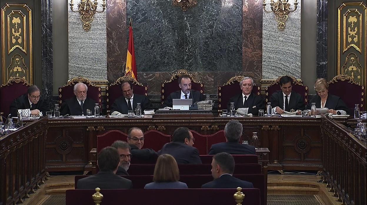 Imagen tomada de la señal institucional del Tribunal Supremo