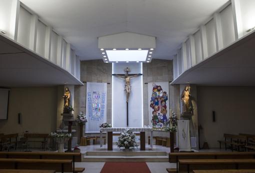 Interior del templo