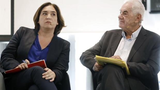 Ada Colau y Ernest Maragall (ERC) inauguran sus contactos tras las elecciones municipales