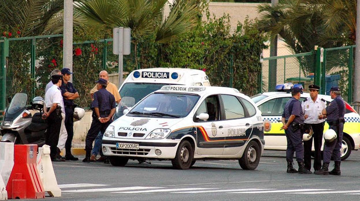 Imagen de archivo de la Policía Nacional en Elche