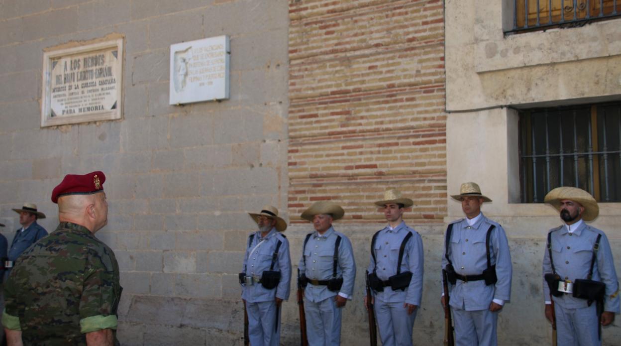 Acto homenaje a los héroes de Baler en Capitanía General de Valencia