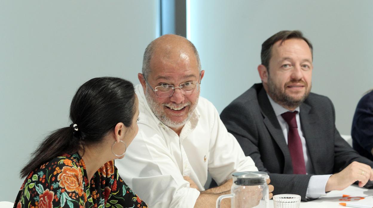 Francisco Igea (Cs) asiste a la reunión del Comité Ejecutivo del Partido.