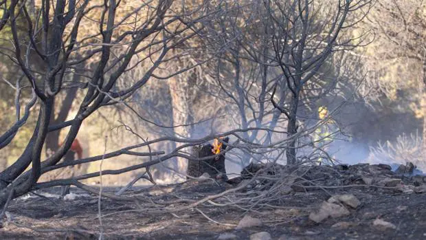 Una imprudencia, posible causa del incendio de Hoyo de Pinares