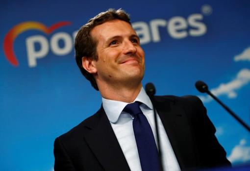 Pablo Casado, presidente del PP