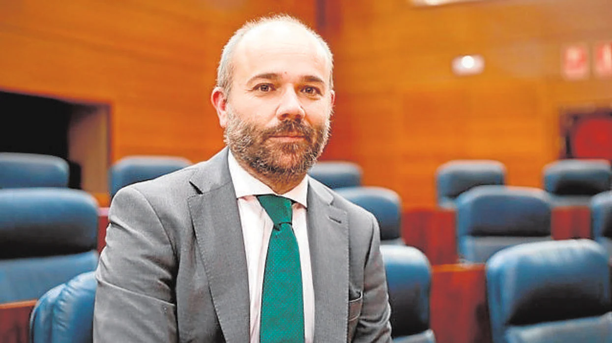 Juan Trinidad, diputado de Ciudadanos y candidato a la Presidencia de la Asamblea de Madrid