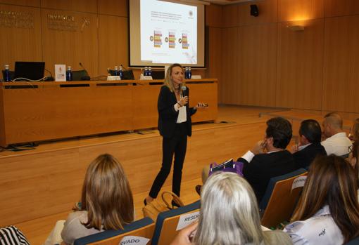 Martina Miserach, una de las expertas participantes en la jornada de la asociación de directores de hoteles AEDH