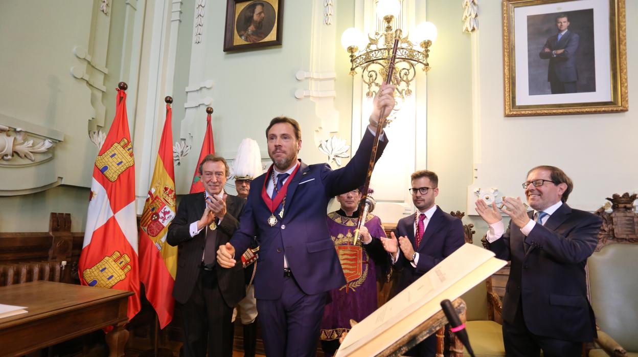 Puente, recibió el bastón de mando de De Santiago-Juárez