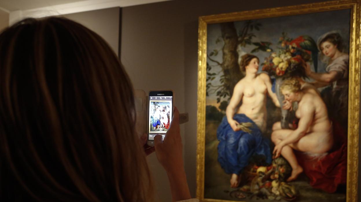 El cuadro de Rubens permanecerá en el Museo de León hasta el 14 de julio