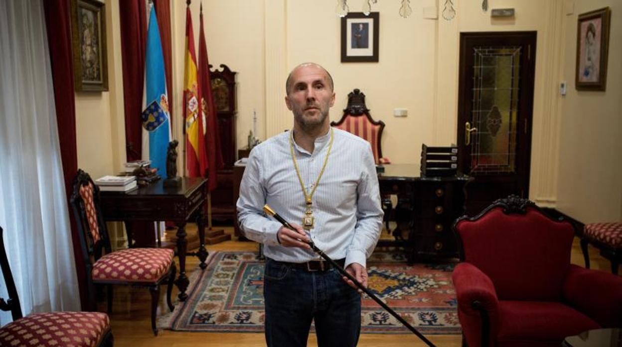 El nuevo alcalde de Ourense, líder del partido independiente Democracia Ourensana (DO), Gonzalo Pérez Jácome